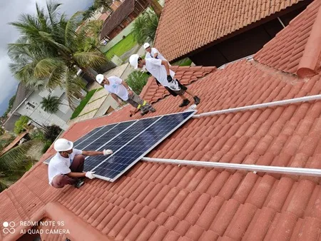 Projeto Boracéia - 5kWp 14 módulos 400Wp - foto 1 de energia solar Reluz Solar