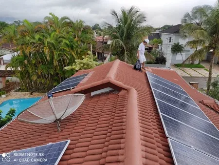 Projeto Boracéia - 5kWp 14 módulos 400Wp - foto 2 de energia solar Reluz Solar