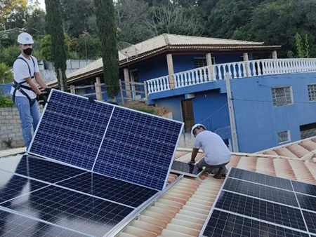 Projeto Mairinque - 5,20kWp - foto 1 de energia solar Reluz Solar