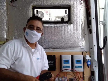 Projeto Offgrid - “Motorhome Mercedes Sprinter” - foto 10 de energia solar Reluz Solar